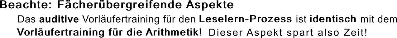  Beachte: F�cher�bergreifende Aspekte